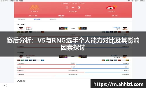 赛后分析：V5与RNG选手个人能力对比及其影响因素探讨